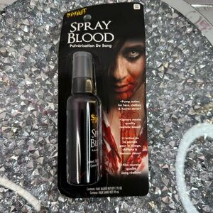 Spirit Halloween Spray fake Faux Blood Spray for Face & Costumes (Deep Red)